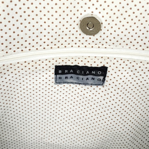 Bracing Canvas Large Tote Embroidered Palm Trees - Picture 5 of 7